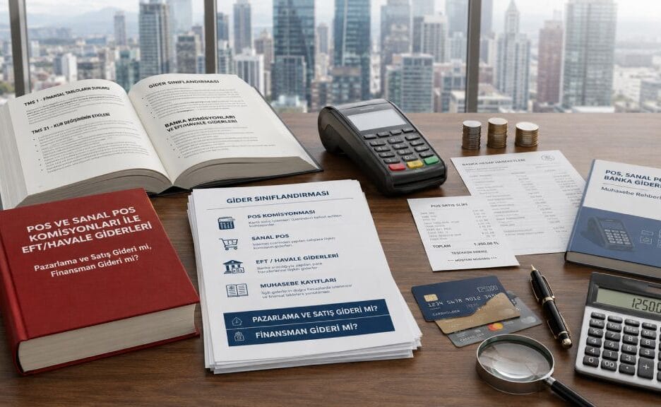 Pos ve Sanal Pos Komisyonları ile EFT/Havale Giderleri Pazarlama ve Satış Gideri mi, Finansman Gideri mi?