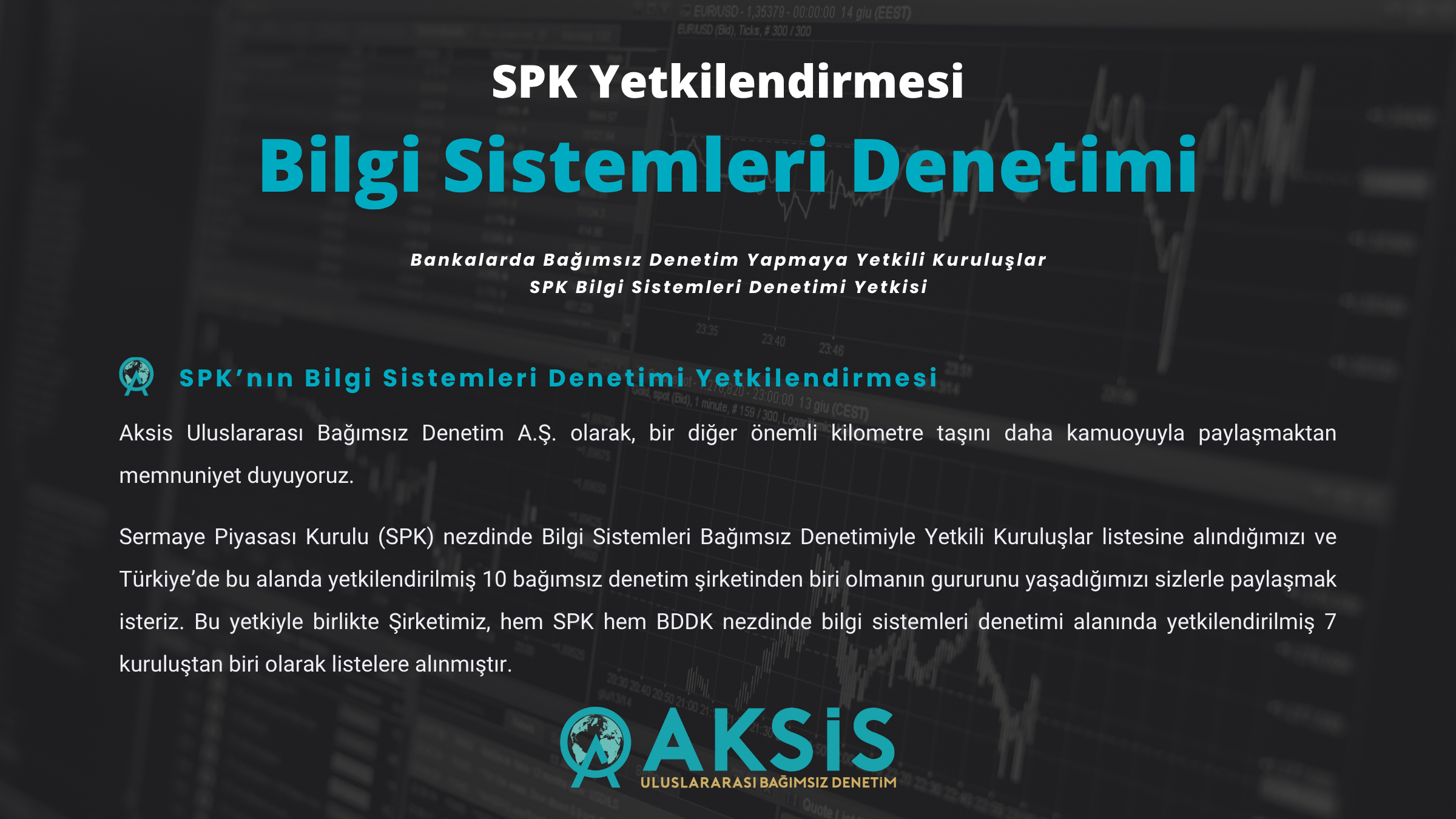 SPK Bilgi Sistemleri Denetimi Yetkilendirmesi